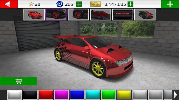 rally fury mod apk gameplay drift cepat
