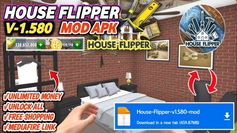 House Flipper MOD APK