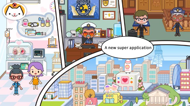 Gameplay Miga World MOD APK