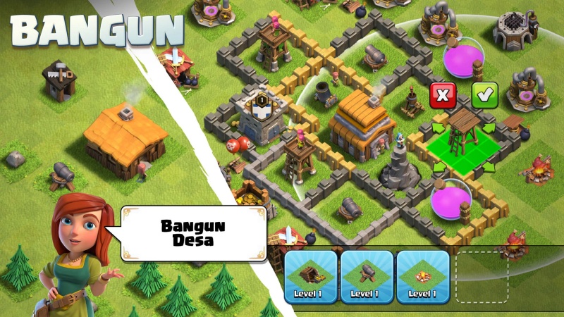 Membangun Desa dengan Tata Letak Sendiri